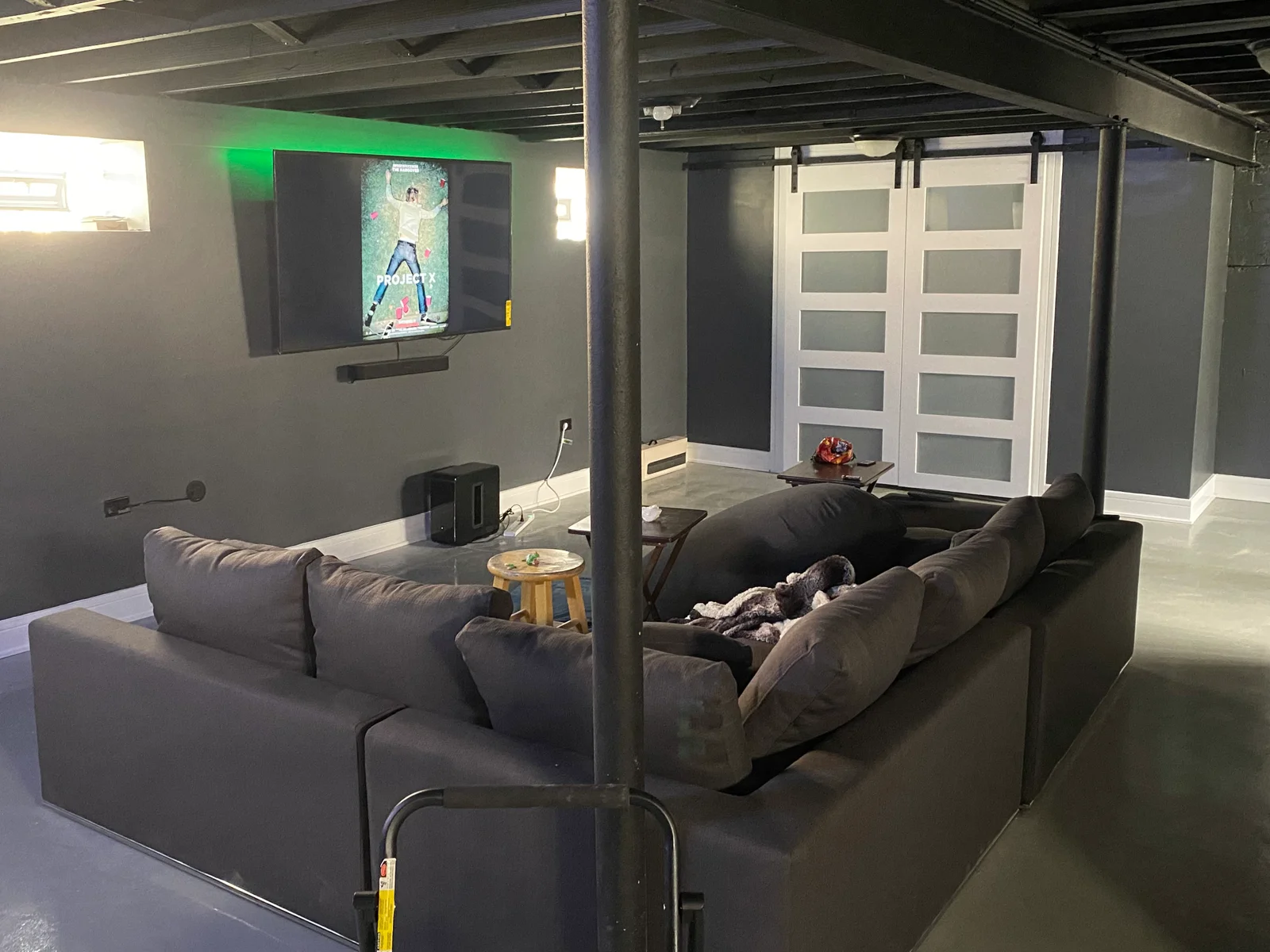 Basement Entertainment Space — Oak Park, IL