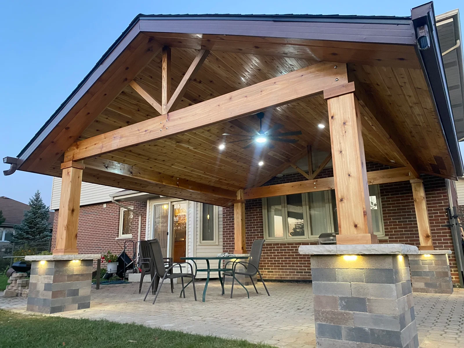 Backyard Patio Oasis — Wheeling, IL